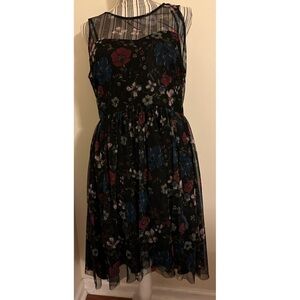 Disney Style Floral Dress